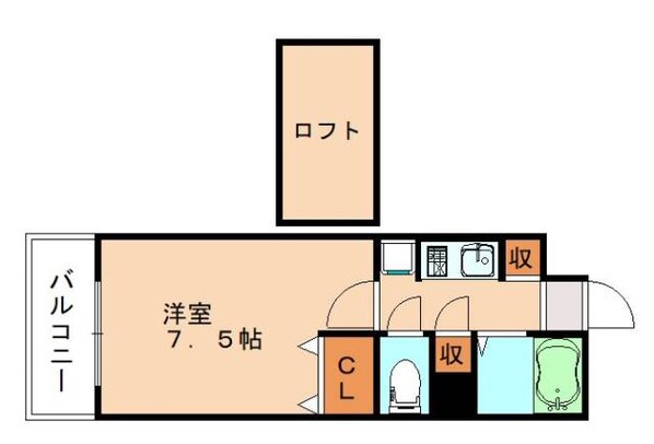 新飯塚駅 徒歩32分 5階の物件間取画像